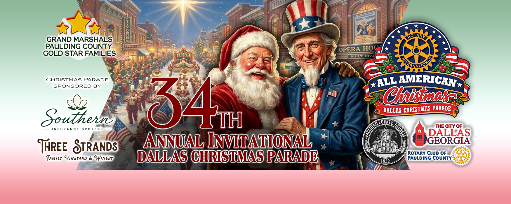 34th Annual Invitational Christmas Parade Application